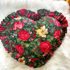 💙3/$30 Handmade Heart-Shaped  Pillow ❤️